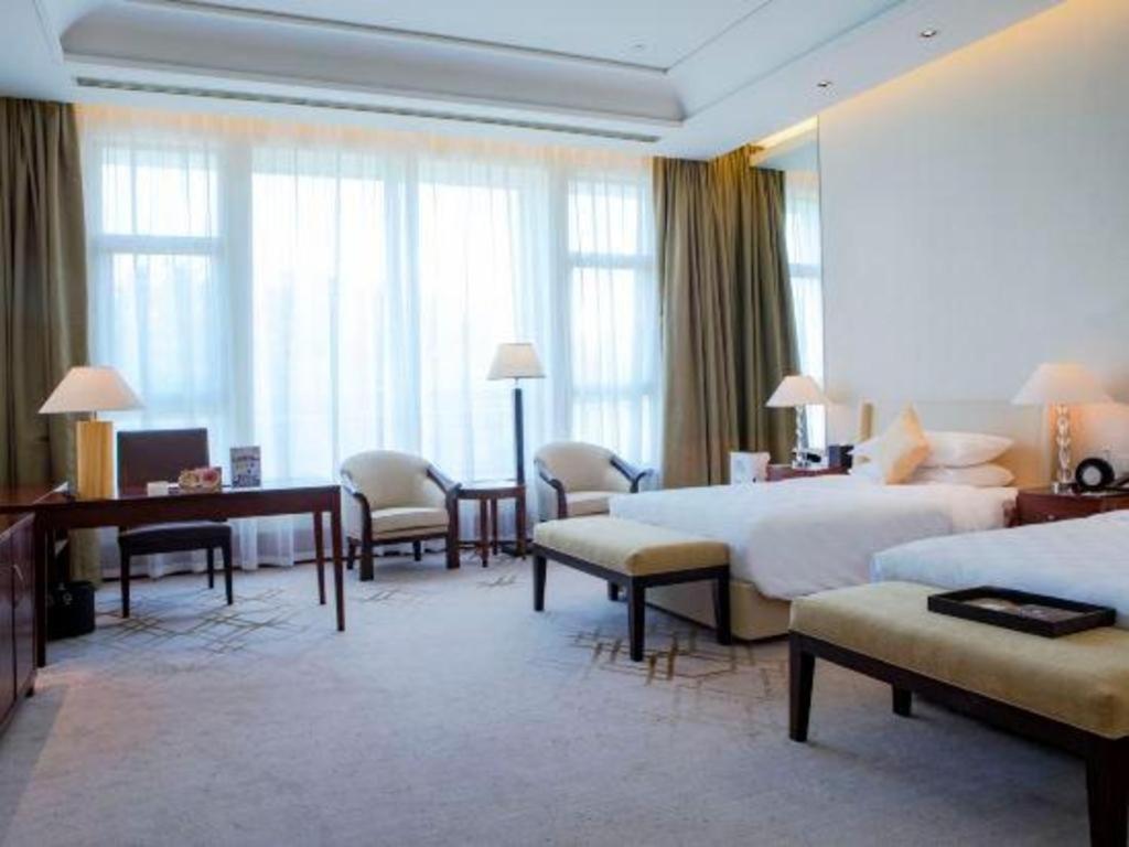 Suzhou Jinji Lake Grand Hotel Exterior foto