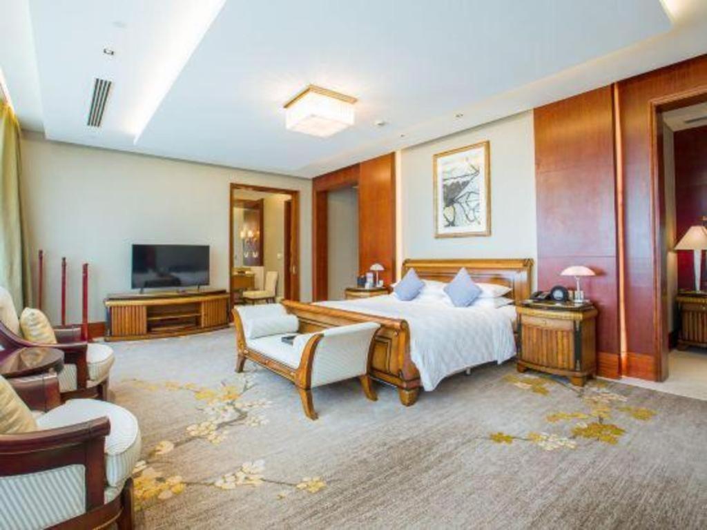 Suzhou Jinji Lake Grand Hotel Exterior foto